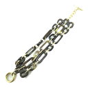 【7%OFFクーポン対象】エルメス HERMES ユリディス ブレスレット ブレスレット アクセサリー GP(ゴールドメッキ) バッファローホーン レディース ...