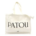 パトゥ PATOU 2wayショルダーバッグ キャンバストート トートバッグ バッグ キャンバス メンズ レディース ホワイト系 AC0240076090C 【...