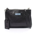 【ポイント3倍】プラダ PRADA GLACECALF ショルダーバッグ バッグ レザー レディース ブラック系 1BH113 【中古】