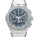 【7%OFFクーポン対象】ウブロ HUBLOT アエロフュージョン クロノ チタニウムホワイト 腕時計 時計 チタン ラバー/革 メンズ ブラック系 525.N...