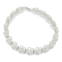 【20%OFFクーポン対象】ジュエリー JEWELRY ダイヤモンド ブレスレット ブレスレット アクセサリー K18WG(ホワイトゴールド) ダイヤモンド レ...