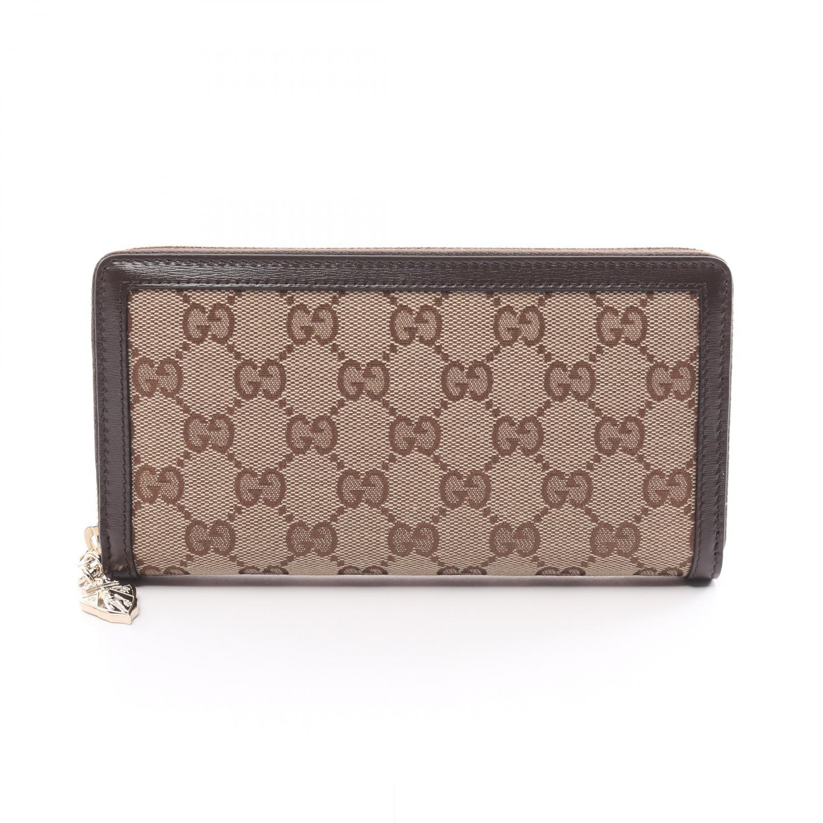 良品✨GUCCI 長財布 GGキャンバス ロゴ金具 ブラウン ホワイト 楽天市場】ggキャンバス 長財布 gucciの通販
