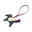 【7千円OFFクーポン対象×P5倍】エルメス HERMES ロデオペガサスPM チャーム アクセサリー レザー アニョーミロ アニョーミロ レディース グリーン...