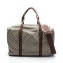 グッチ GUCCI ラージ ダッフルバッグ GGスプリーム シェリーラ...(4)