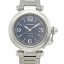 【4万円OFFクーポン対象×P5倍】カルティエ CARTIER パシャC ビッグデイト 腕時計 ウォッチ 腕時計 時計 ステンレススチール ボーイズ ブルー系 ...