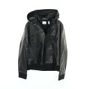 【ポイント5倍】バーバリー BURBERRY パーカー 衣料品 トップス ラムレザー レディース ブラック系 プレゼント 誕生日 記念日 ブランド 送料無料【中...