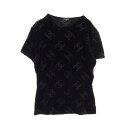 【4万円OFFクーポン対象×P5倍】シャネル CHANEL ココマーク カットソー 衣料品 トップス ファブリック レディース ネイビー系 【中古】