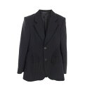 【7千円OFFクーポン対象×P5倍】バレンシアガ BALENCIAGA アワーグラス 衣料品 アウター ウール レディース ブラック系 725199 【中古】