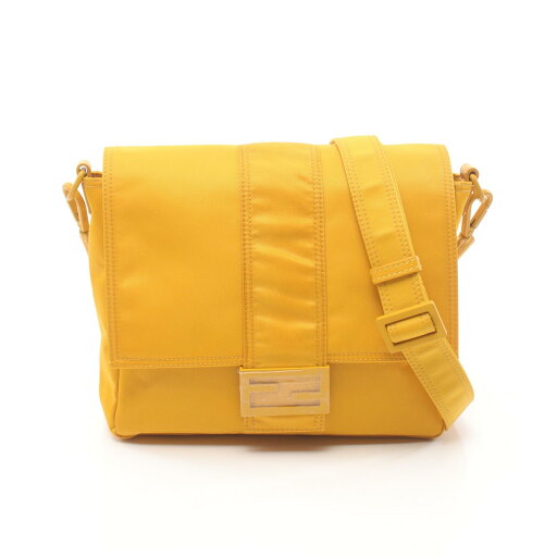 【7千円OFFクーポン対象】フェンディ FENDI バケット メッセンジャー ショルダーバッグ バッグ ナイロン レディース イエロー系 7VA537 【中古】 【7千円OFFクーポン対象】フェンディ FENDI バケット メッセンジャー ショルダーバッグ バッグ ナイロン レディース イエロー系 7VA537 【中古】