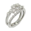 【7千円OFFクーポン対象×P5倍】ジュエリー JEWELRY ダイヤ リング リング・指輪 ジュエリー K18WG(ホワイトゴールド) ダイヤモンド レディース クリア系 【中古】(4)