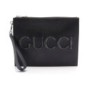 グッチ GUCCI GGスプリーム セカンドバッグ クラッチバッグ バッグ レザー PVCコーティングキャンバス メンズ ブラック系 768374AACXC1050 【新品】