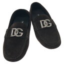 ドルチェアンドガッバーナ DOLCE & GABBANA スエード ドライバーシューズ ローファー 靴 カーフ(牛革) メンズ ブラウン系 A50598AT4418008139 【新品】