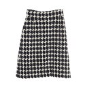 【2千円OFFクーポン対象】シャネル CHANEL スカート 衣料品 ボトムス ウール ナイロン レディース ブラック系 / ホワイト系 P31691V2181...