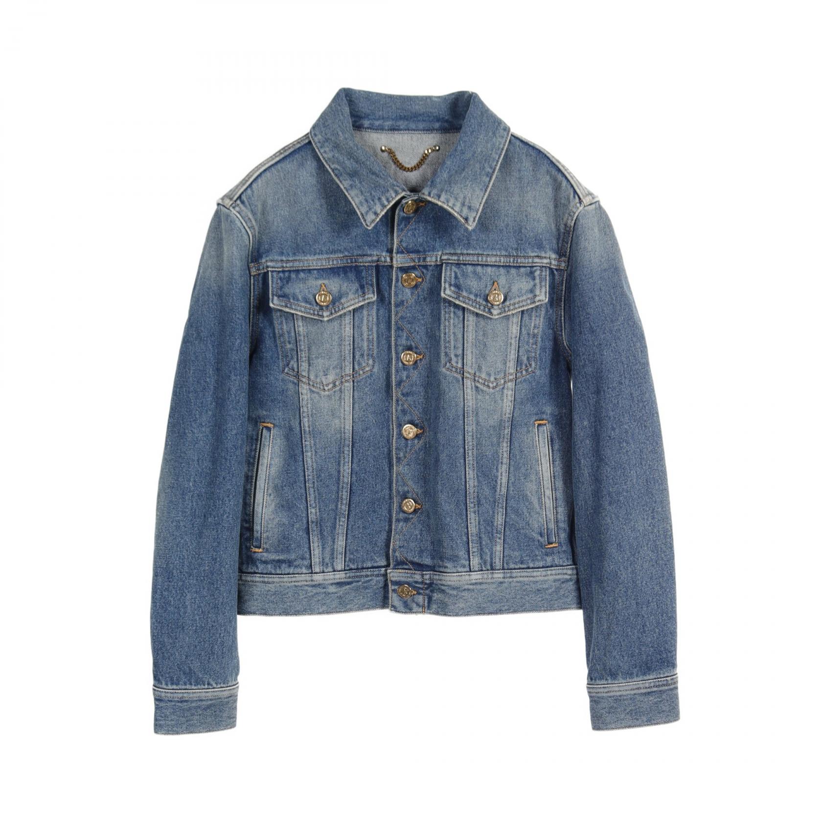 【20%OFFクーポン対象】ゴールデングース GOLDEN GOOSE GOLDEN GOOSE デニムジャケット GWP00846 P000621 デニムジャケット 衣料品 アウター コットン レディース ブルー系 GWP00846 P000621 プレゼント 誕生日 記念日 ブランド 送料無料【中古】