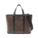 【7千円OFFクーポン対象×P5倍】ルイ・ヴィトン LOUIS VUITTON ウィークエンドトート PM トートバッグ バッグ PVCコーティングキャンバス ...