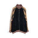 【7%OFFクーポン対象】グッチ GUCCI ベロア 衣料品 アウター シルク レーヨン メンズ ブラック系 / マルチカラー 572666 【中古】