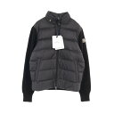 モンクレール MONCLER ダウンジャケット 衣料品 アウター ウール ポリエステル メンズ ブラック系 J20919B00032M1131999 プレゼント 誕生日 記念日 ブランド 送料無料【新品】