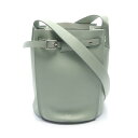 【10%OFFクーポン×P5倍】セリーヌ CELINE ビッグバッグ バケット ナノ ショルダーバッグ バッグ レザー レディース グリーン系 187243 プレゼント 誕生日 記念日 ブランド 送料無料【中古】(4)