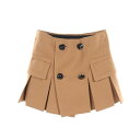 【ポイント5倍】サカイ Sacai Wool Melton Shorts パンツ 衣料品 ボトムス ウール レディース ベージュ系 24-07333 プレゼント...