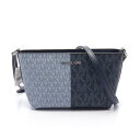 マイケルコース Michael Kors JET SET TRAVEL ショルダーバッグ バッグ PVCコーティングキャンバス レザー レディース ブルー系 / ネイビー系 35F4STVC1B プレゼント 誕生日 記念日 ブランド 送料無料【新品】(4)