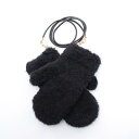 マックスマーラ MAX MARA テディベア 手袋 衣料品 アルパカ レディース ブラック系 456606236 プレゼント 誕生日 記念日 ブランド 送料無料...