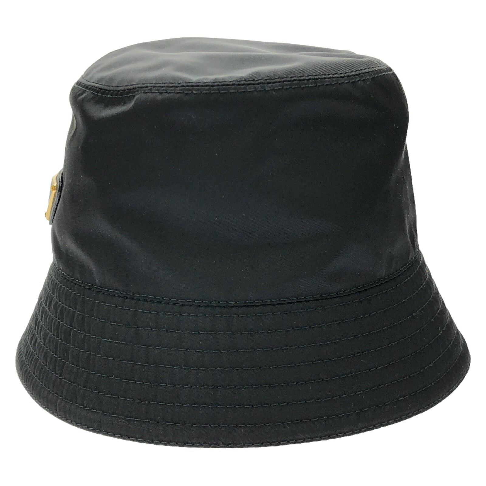 【10%OFFクーポン対象】プラダ PRADA ハット ハット 帽子 ナイロン レディース ブラック系 1HC1372DMIF0632S 【新品】