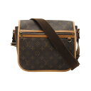 【7%OFFクーポン対象】ルイ・ヴィトン LOUIS VUITTON メッセンジャーPM ボスフォール ショルダーバッグ バッグ PVCコーティングキャンバス レザー モノグラム レディース ブラウン系 M40106 【中古】