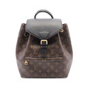 【4万円OFFクーポン対象×P5倍】ルイ・ヴィトン LOUIS VUITTON モンスリ NM PM リュックサック バックパック バッグ PVCコーティングキ...