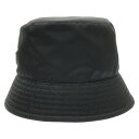プラダ PRADA ハット ハット 帽子 ナイロン レディース ブラック系 1HC1372DMIF0002L 【新品】(4)