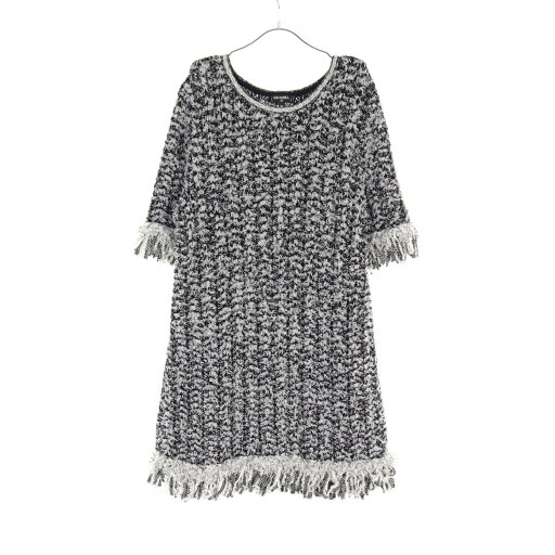 【20%OFFクーポン対象】シャネル CHANEL ワンピース 衣料品 トップス コットン ナイロン シルク レディース ブラック系 / ホワイト系 P58967K07720 【中古】 【20%OFFクーポン対象】シャネル CHANEL ワンピース 衣料品 トップス コットン ナイロン シルク レディース ブラック系 / ホワイト系 P58967K07720 【中古】