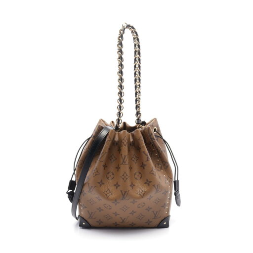 【10%OFFクーポン対象】ルイ・ヴィトン LOUIS VUITTON ノエ トランク ハンドバッグ バッグ PVCコーティングキャンバス レザー モノグラム・リバース レディース ブラウン系 / ブラック系 M13324 【中古】 【10%OFFクーポン対象】ルイ・ヴィトン LOUIS VUITTON ノエ トランク ハンドバッグ バッグ PVCコーティングキャンバス レザー モノグラム・リバース レディース ブラウン系 / ブラック系 M13324 【中古】