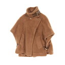 【7千円オフor2点以上で10%OFF】マックスマーラ MAX MARA テディベア ポンチョ 衣料品 アウター キャメル レディース ブラウン系 473611...