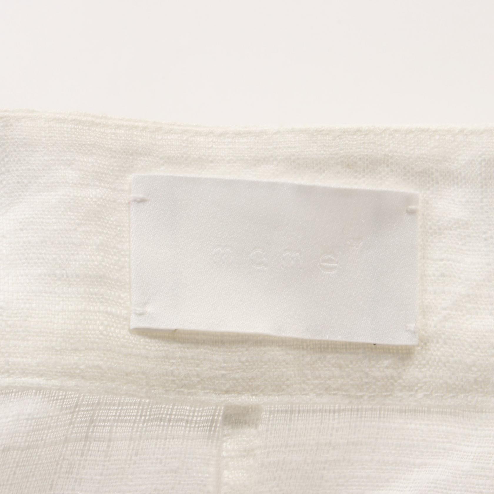 【20%OFFクーポン対象】マメ mame チュニック 衣料品 トップス ファブリック レディース ホワイト系 【中古】