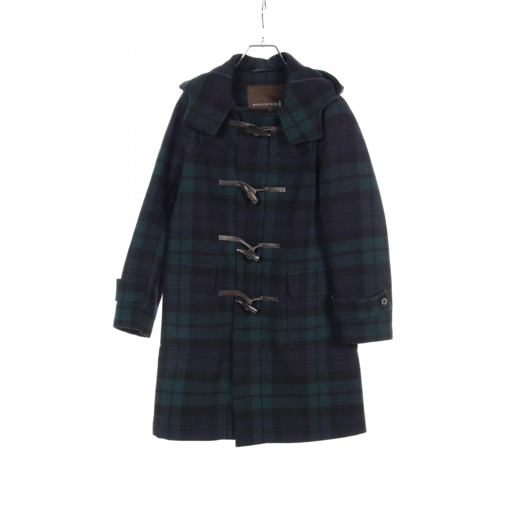 【ポイント3倍】マッキントッシュ Mackintosh ダッフルコート 衣料品 アウター ウール レディース ネイビー系 / グリーン系 【中古】