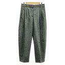 【20%OFFクーポン対象】ステラマッカートニー Stella McCartney スラックス パンツ 衣料品 ボトムス ウール レディース グレー系 591964 【中古】(4)