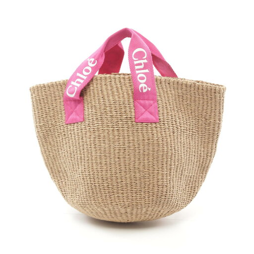 【10%OFFクーポン対象】クロエ Chloe Chloe × Mifuko ハンドバッグ バッグ ペーパーファイバー レディース ベージュ系 / ピンク系 C2004549L 【新品】 【10%OFFクーポン対象】クロエ Chloe Chloe × Mifuko ハンドバッグ バッグ ペーパーファイバー レディース ベージュ系 / ピンク系 C2004549L 【新品】