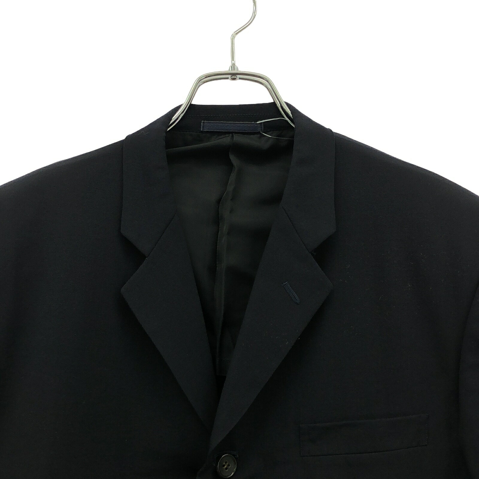 【20％OFFクーポン対象】コムデギャルソンオム COMME des GARCONS HOMME スーツ スーツ 衣料品 ウール メンズ ネイビー系 HJ-02022S 【中古】