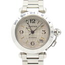 カルティエ CARTIER パシャC メリディアン 腕時計 時計 ステンレススチール ボーイズ シルバー系 W31029M7 【中古】