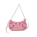 バレンシアガ BALENCIAGA LE CAGOLE MINI ル カゴール ミニ ハンドバッグ バッグ レザー レディース ピンク系 695814 【中古】(4)