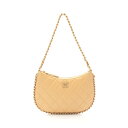 【15%OFFクーポン対象】シャネル CHANEL マトラッセ ショルダーバッグ バッグ ラムスキン(羊革) レディース ベージュ系 AP3486 【中古】