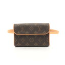 【ポイント5倍】ルイ・ヴィトン LOUIS VUITTON ポシェットフロランティーヌ モノグラム ウエストバッグ ボディバッグ バッグ PVCコーティングキャ...