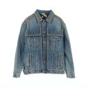 グッチ GUCCI デニムジャケット 衣料品 アウター コットン メンズ ブルー系 729324 【中古】
