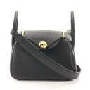 【10万円OFFクーポン対象×P5倍】エルメス HERMES リンディ ミニ ショルダーバッグ バッグ トリヨンクレマンス トリヨンクレマンス レディース ブラ...