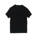 プラダ PRADA カットソー 衣料品 トップス コットン メンズ ブラック系 UJN824 【中古】
