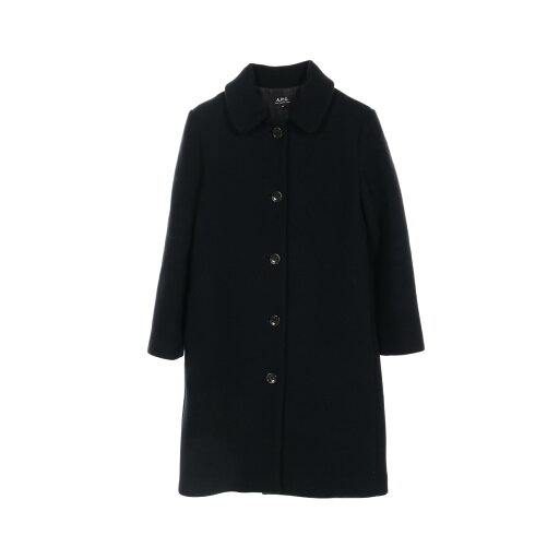 アーペーセー A.P.C. 衣料品 アウター ウール レディース ネイビー系 【中古】 アーペーセー A.P.C. 衣料品 アウター ウール レディース ネイビー系 【中古】