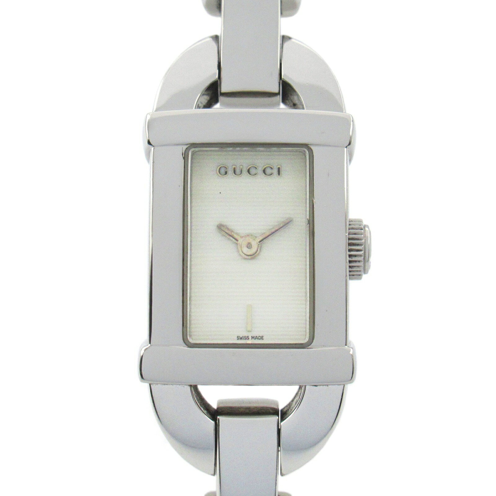 【20%OFFクーポン対象】グッチ GUCCI 時計 腕時計 時計 ステンレススチール レディース シルバー系 6800L 【中古】