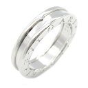 ブルガリ BVLGARI B-zero1 ビーゼロワン リング リング・指輪 ジュエリー K18WG(ホワイトゴールド) メンズ レディース シルバー系 【中古...