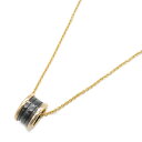 【4万円OFFクーポン対象】ブルガリ BVLGARI B-zero1 ビーゼロワン ネックレス ネックレス ジュエリー K18PG(ピンクゴールド) セラミック...