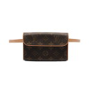 【ポイント5倍】ルイ・ヴィトン LOUIS VUITTON ポシェットフロランティーヌ ウエストバッグ ボディバッグ バッグ PVCコーティングキャンバス レザ...