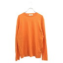 【5%OFFクーポン対象】エルメス HERMES ニット カシミヤ シルク 20SS ニット 衣料品 トップス カシミヤ レディース オレンジ系 【中古】